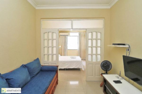  Studio confortavel para 4 pessoas em Copacabana!  Рио-Де-Жанейро